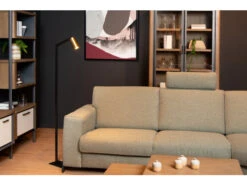 Vloerlamp SYBIL - Zwart/messing Zwart -EGLO || Zuiver Verkoop lucide sybil 52165