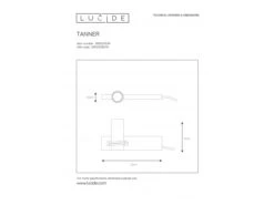 Tafellamp TANNER - Zwart/beton -EGLO || Zuiver Verkoop lucide tanner 48124
