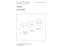 Plafondspot TAYLOR 3x - Wit Wit -EGLO || Zuiver Verkoop lucide taylor 40139 1