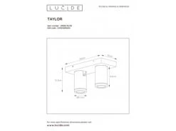 Plafondspot TAYLOR 2x - Zwart Zwart 15 Plafondspot TAYLOR 2x - Zwart Zwart -EGLO || Zuiver Verkoop lucide taylor 40147