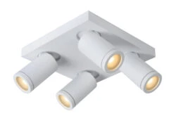 Plafondspot TAYLOR 4x - Wit Wit