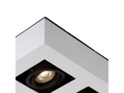 Spot XIRAX 4 Spots - Wit/zwart Wit -EGLO || Zuiver Verkoop lucide xirax 32812