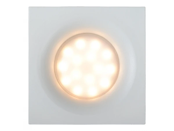 Vierkante Inbouwspot ZIVA - Wit Wit 2 Vierkante Inbouwspot ZIVA - Wit Wit - Afbeelding 2