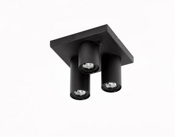 Spot VANCOUVER 3x - Zwart Zwart 1 Spot VANCOUVER 3x - Zwart Zwart