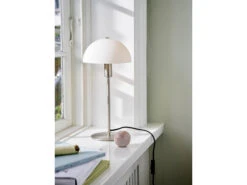 Nordlux Tafellamp ELLEN 20 - Geborsteld Staal/opaal Rvs -EGLO || Zuiver Verkoop nordlux ellen 20 48799