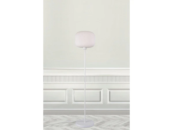 Nordlux Vloerlamp MILFORD - Opaal Wit/wit Wit 3 Nordlux Vloerlamp MILFORD - Opaal Wit/wit Wit - Afbeelding 3