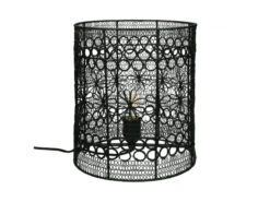 Tafellamp MAZE Breed - Zwart Metaal Zwart