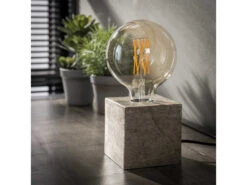 Tafellamp BLOCK - Antiek Nikkel Grijs -EGLO || Zuiver Verkoop richter young design block 39760