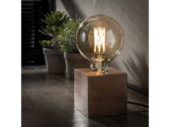 Tafellamp BLOCK - Koper Finish Koper