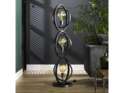 Vloerlamp TURN - Charcoal Zwart -EGLO || Zuiver Verkoop richter young design turn 40702