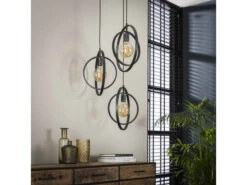 Hanglamp TURN 3x - Charcoal Zwart -EGLO || Zuiver Verkoop richter young design turn 40709
