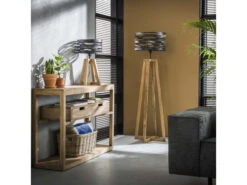 Tafellamp TWIST - Hout/metaal Hout -EGLO || Zuiver Verkoop richter young design twist 38827