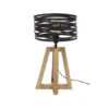 Tafellamp TWIST - Hout/metaal Hout