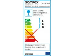 Tafellamp ULI 2 - Zilver Zilver -EGLO || Zuiver Verkoop sompex uli 2 39345