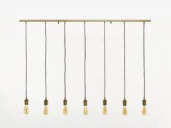 Hanglamp CORDOBA 7x - Vintage Brons