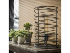 Tafellamp SPIRAAL - Charcoal Zwart -EGLO || Zuiver Verkoop zijlstra 27347