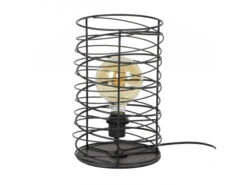 EGLO || Zuiver Verkoop 17 Tafellamp SPIRAAL - Charcoal Zwart
