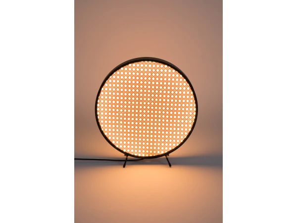 Zuiver Tafellamp SIEN - Zwart/Rotan Zwart 3 Zuiver Tafellamp SIEN - Zwart/Rotan Zwart - Afbeelding 3